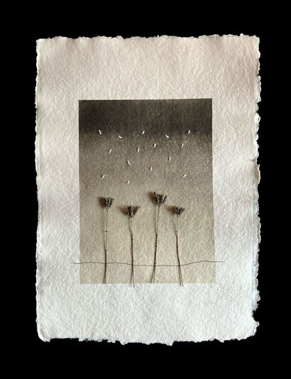 Lurra 129 - a Paint Artowrk by Muriel Castro